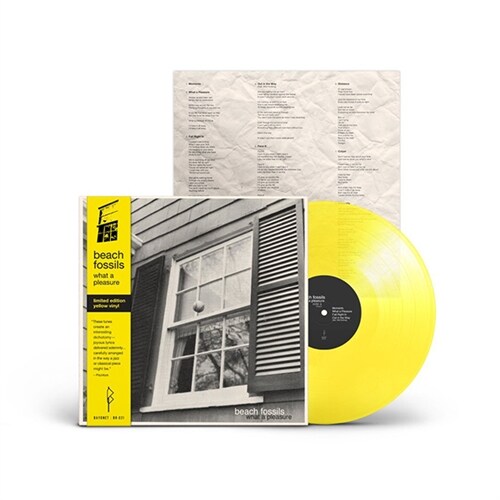 [수입] Beach Fossils - What a Pleasure [LP] [Clear Yellow Vinyl]