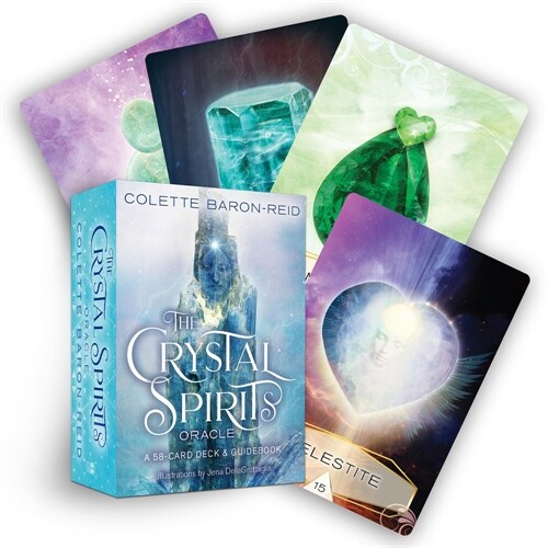 Crystal Spirits Oracle: A 58-Card Deck and Guidebook for Crystal Healing Messages, Divination, Clarity, and Spiritual Guidance (Other)