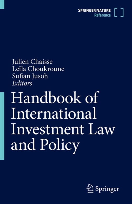 Handbook of International Investment Law and Policy (Hardcover, 2021)