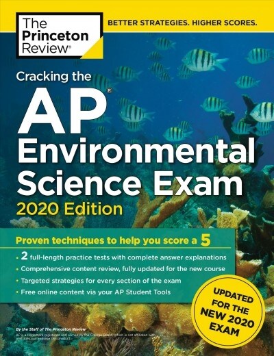 [중고] Cracking the AP Environmental Science Exam, 2020 Edition: Practice Tests & Prep for the New 2020 Exam (Paperback)