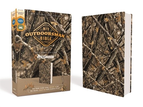 Niv, Outdoorsman Bible, Lost Camo Edition, Leathersoft, Red Letter Edition, Comfort Print: The Field-Ready Cover Blends in But the Words Stand Out wit (Imitation Leather)