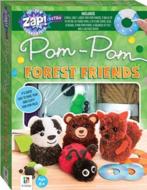 Zap! Extra Pom-Pom Forest Friends (Kit)