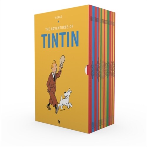 [중고] Tintin Paperback Boxed Set 23 titles (Multiple-component retail product, slip-cased)