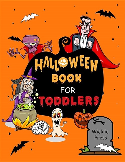 Halloween Books for Toddlers: Halloween Activity Book for Kids (Paperback)