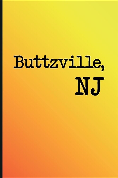 Unique Bucket List Ideas Buttzville, NJ: Cornell Notes Template Journal Book to Write Your Best Vacation Spots in the World (Paperback)