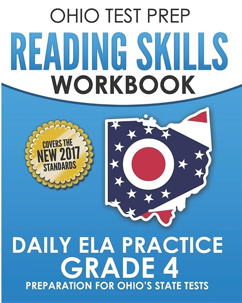 Ohio Test Prep Reading Skills Workbook Daily Ela Practice Grade 4: Practice for Ohios State Tests for English Language Arts (Paperback)