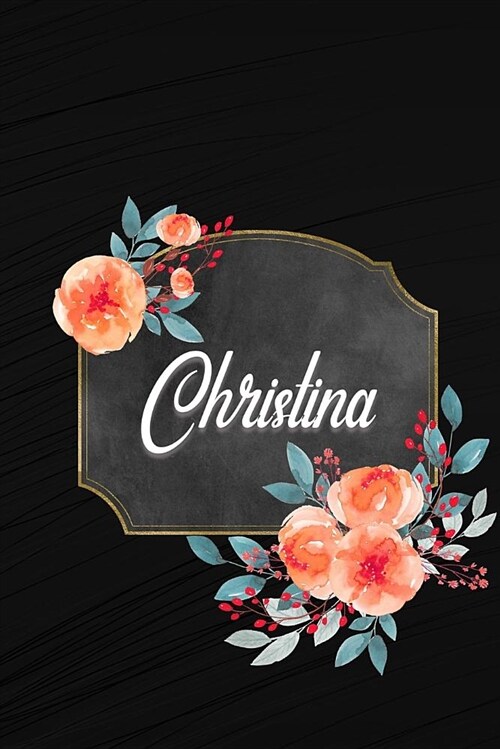 Christina: Personalized Journal for Women and Girls (Paperback)