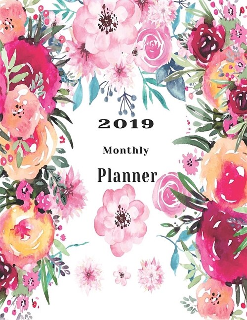 2019 Monthly Planner (Paperback)