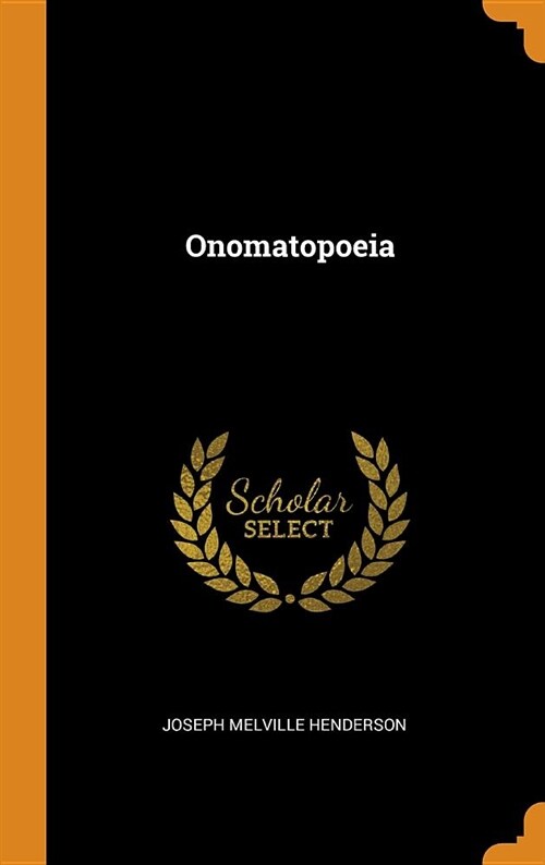 Onomatopoeia (Hardcover)
