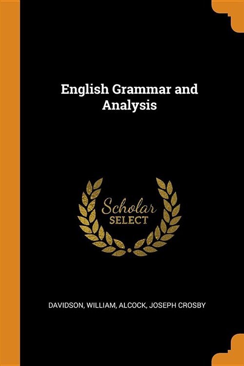 English Grammar and Analysis (Paperback)