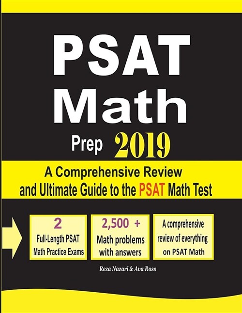 PSAT Math Prep 2019: A Comprehensive Review and Ultimate Guide to the PSAT Math Test (Paperback)