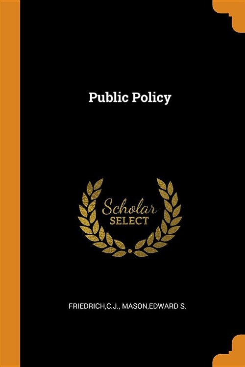 Public Policy (Paperback)