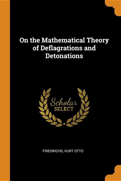 On the Mathematical Theory of Deflagrations and Detonations (Paperback)