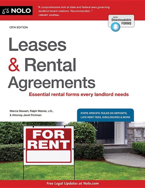 Leases & Rental Agreements (Paperback, 13)