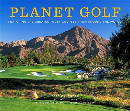 Planet Golf 2020 Wall Calendar (Wall)