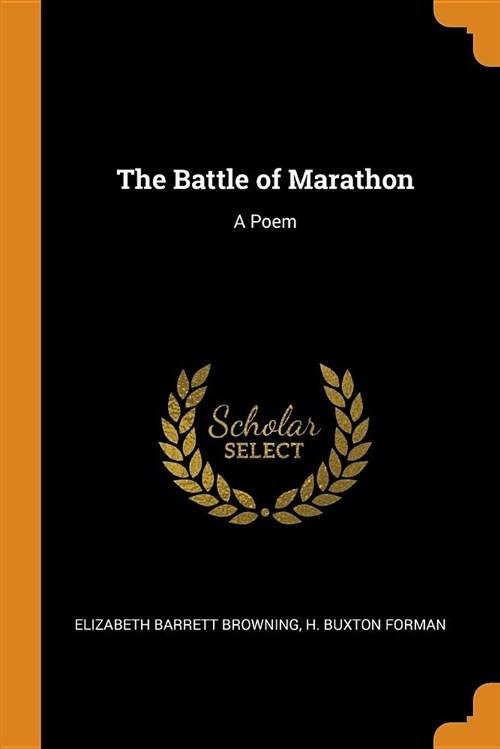 The Battle of Marathon: A Poem (Paperback)