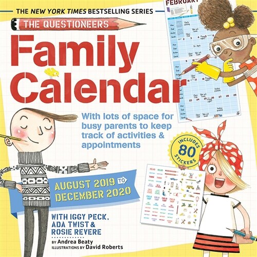 The Questioneers Family Planner 2020 Wall Calendar (Wall)