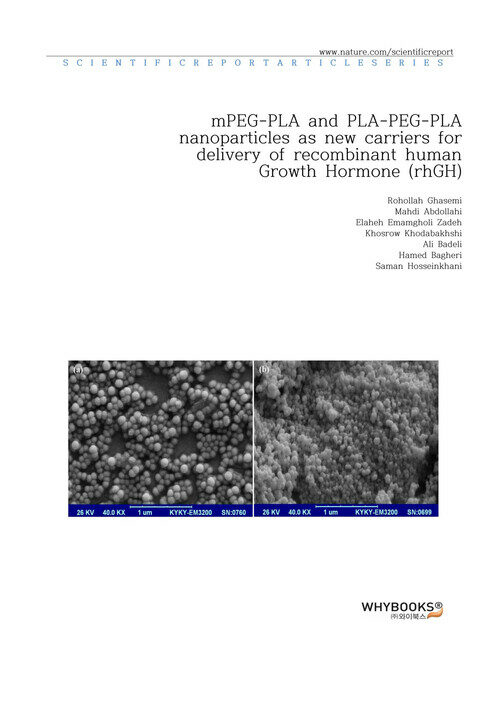 mPEG-PLA and PLA-PEG-PLA nanoparticles as new carriers for delivery of recombinant human Growth Hormone (rhGH)