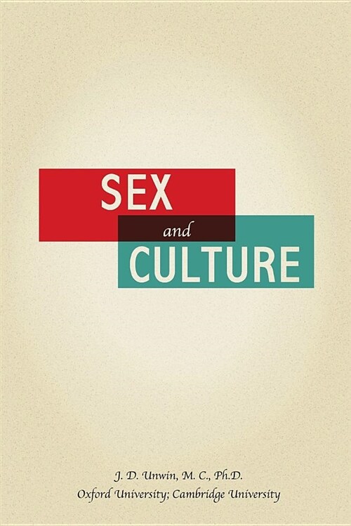 알라딘 Sex And Culture Paperback 