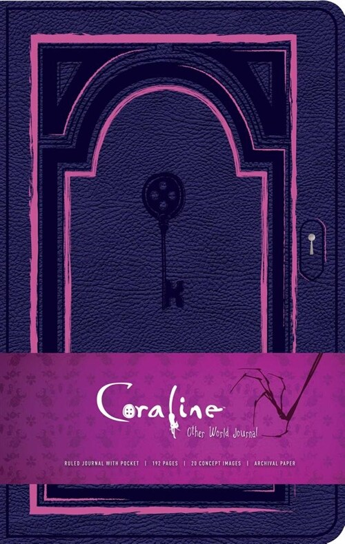 Coraline Hardcover Ruled Journal (Hardcover)