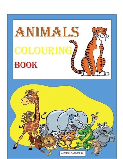 Animals Colouring Book (Paperback)