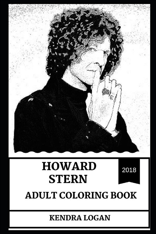 Howard Stern Adult Coloring Book: Legendary Radio Host and America (Paperback)