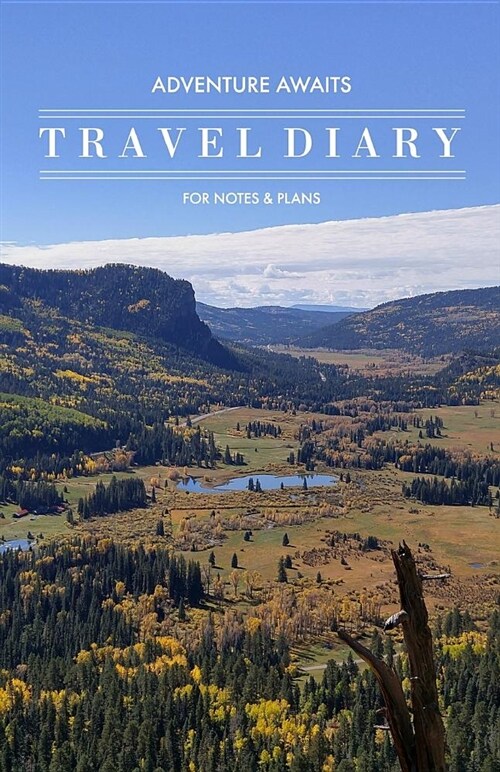 Adventure Awaits Travel Diary for Notes & Plans: A Journaling Logbook (Paperback)