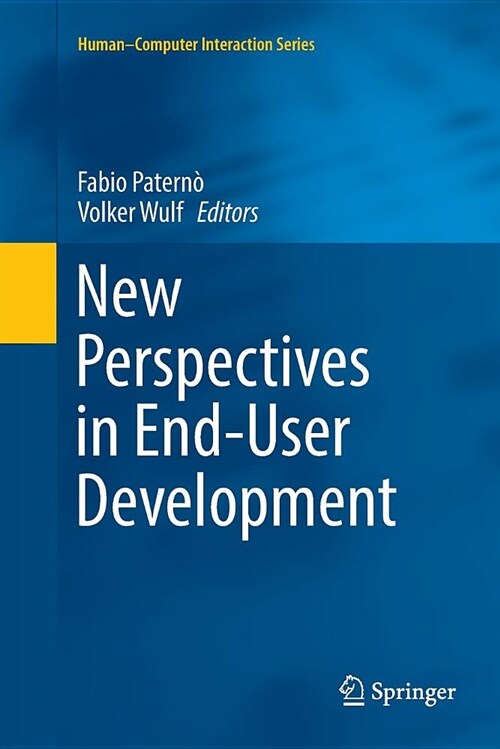 New Perspectives in End-User Development (Paperback)