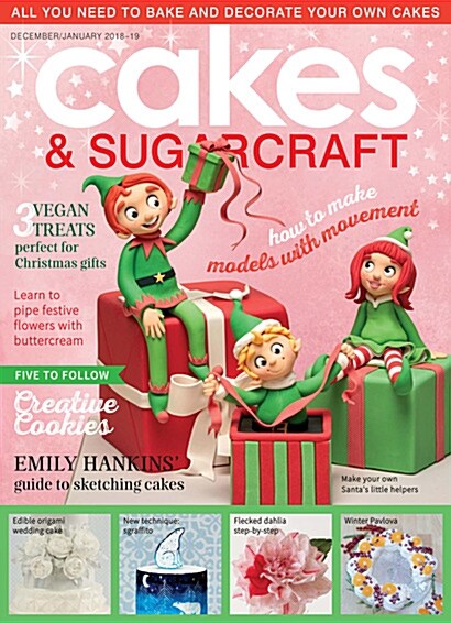 Cakes & Sugarcraft (격월간 영국판): 2018년 No.149