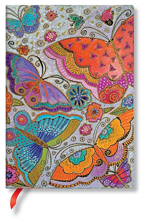 Paperblanks Flutterbyes Playful Creations Softcover Flexi MIDI Lined 176 Pg 100 GSM (Other)