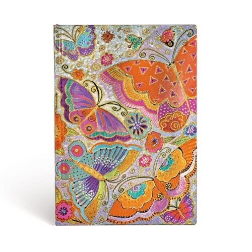 Paperblanks Flutterbyes Playful Creations Softcover Flexi MIDI Unlined 176 Pg 100 GSM (Other)