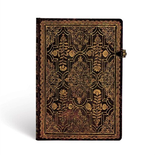 Paperblanks Mahogany Fall Filigree Hardcover MIDI Lined Clasp Closure 144 Pg 120 GSM (Other)