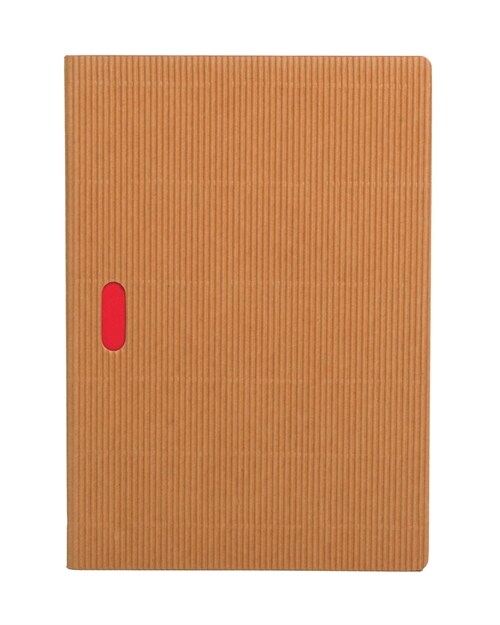 Paper Oh Cahier Ondulo Natural / Natural A5 Grid (Other)