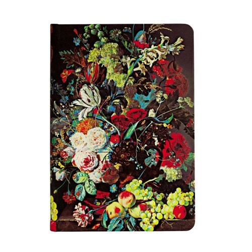 Paperblanks Van Huysum Still Life Burst Hardcover Mini Unlined Elastic Band Closure 176 Pg 85 GSM (Other)