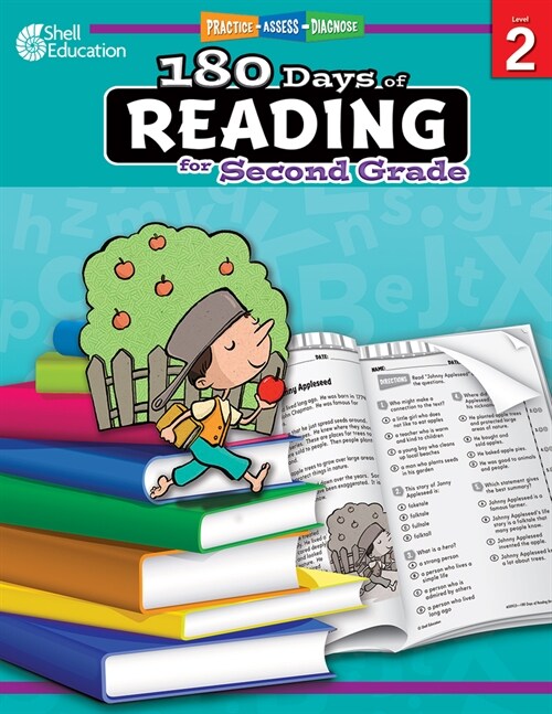 180 Days of Reading for Second Grade: Practice, Assess, Diagnose (Paperback)