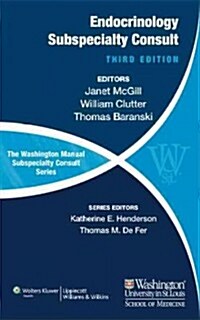 The Washington Manual of Endocrinology Subspecialty Consult (Paperback, 3)