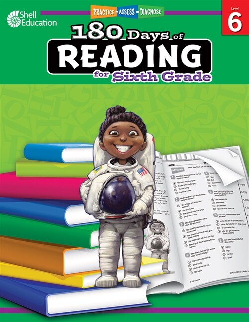 180 Days of Reading for Sixth Grade: Practice, Assess, Diagnose (Paperback)