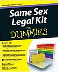 Same-Sex Legal Kit for Dummies [With CDROM] (Paperback)