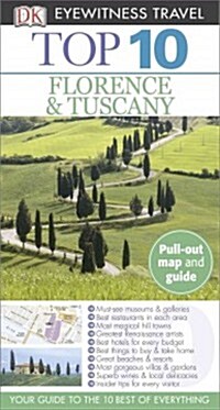 Top 10 Florence & Tuscany [With Map] (Paperback)