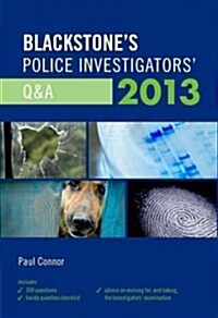 Blackstones Police Investigators Q&A 2013 (Paperback)