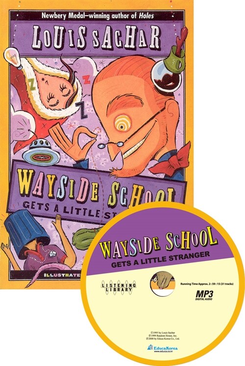 Wayside School Gets A Little Stranger (Paperbacks + MP3 CD)