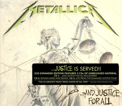 [수입] Metallica - …And Justice for All (3CD EXPANDED EDITION)
