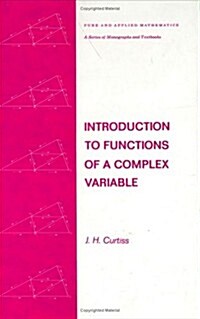 Introduction to Functions of a Complex Variable (Hardcover)