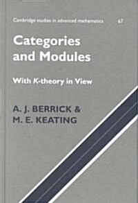 Categories and Modules with K-Theory in View (Hardcover)
