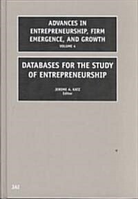 Databases for the Study of Entrepreneurship (Hardcover)