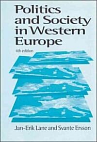Politics and Society in Western Europe (Hardcover, 4)