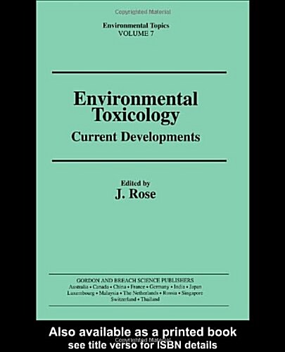 Environmental Toxicology (Hardcover)