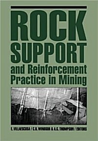 Rock Support and Reinforcement Practice in Mining (Hardcover)