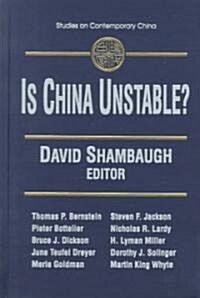 Is China Unstable? : Assessing the Factors (Hardcover)