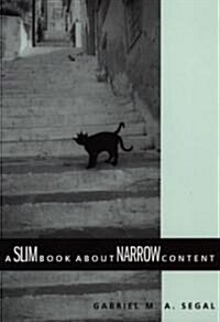 A Slim Book about Narrow Content (Hardcover)